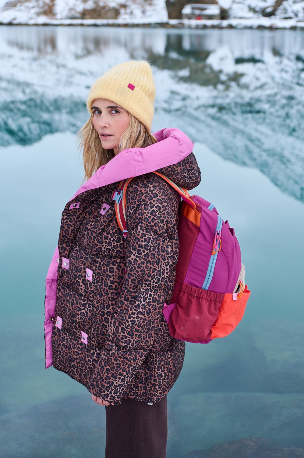 Alaska Pink Panther kétoldalas télikabát