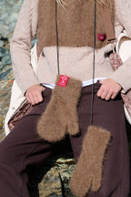 Gants Huggy Mocha
