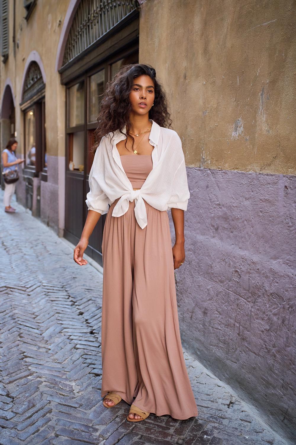 Sand Dunes wide pants