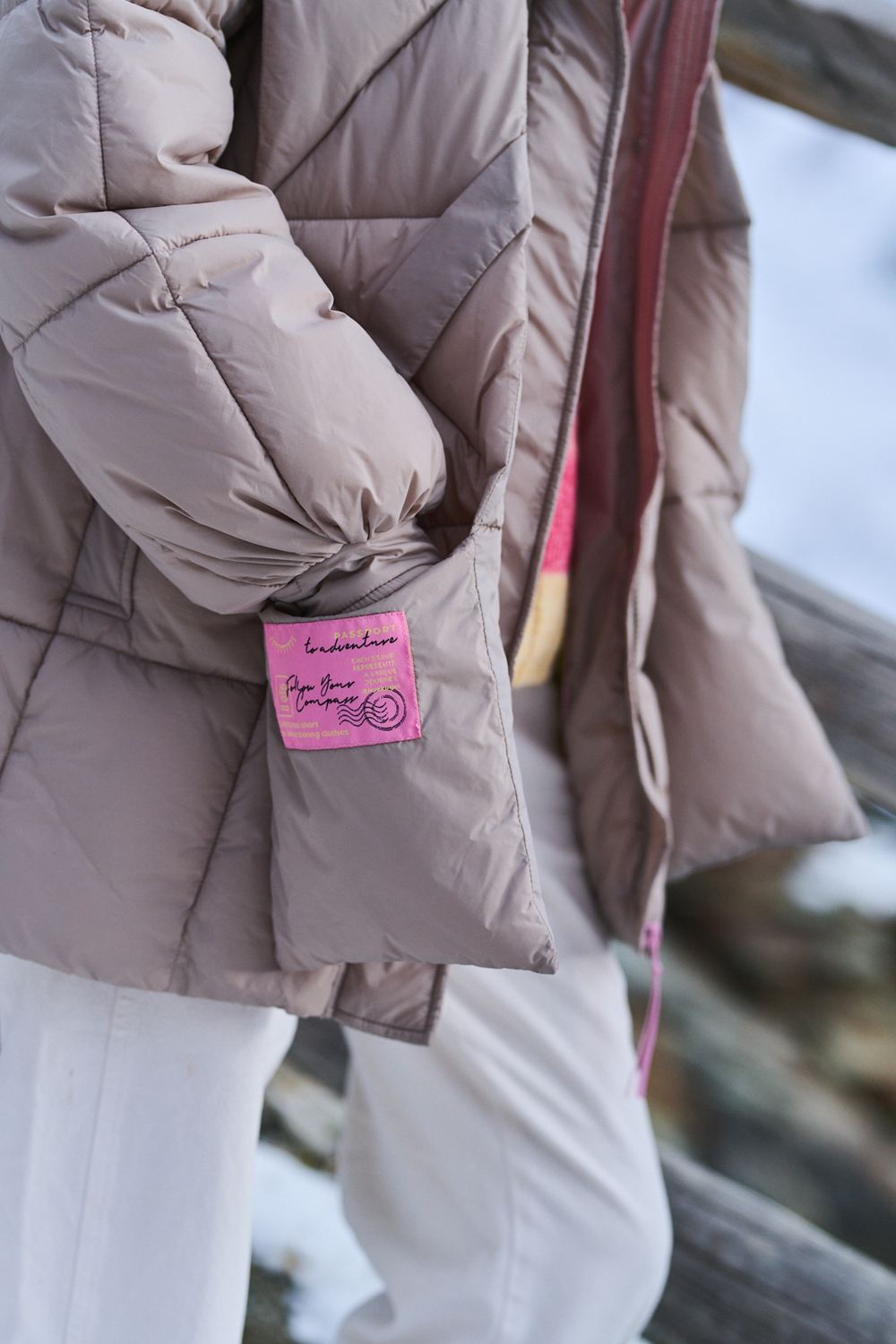 Stormy Vanilla Sand winter jacket