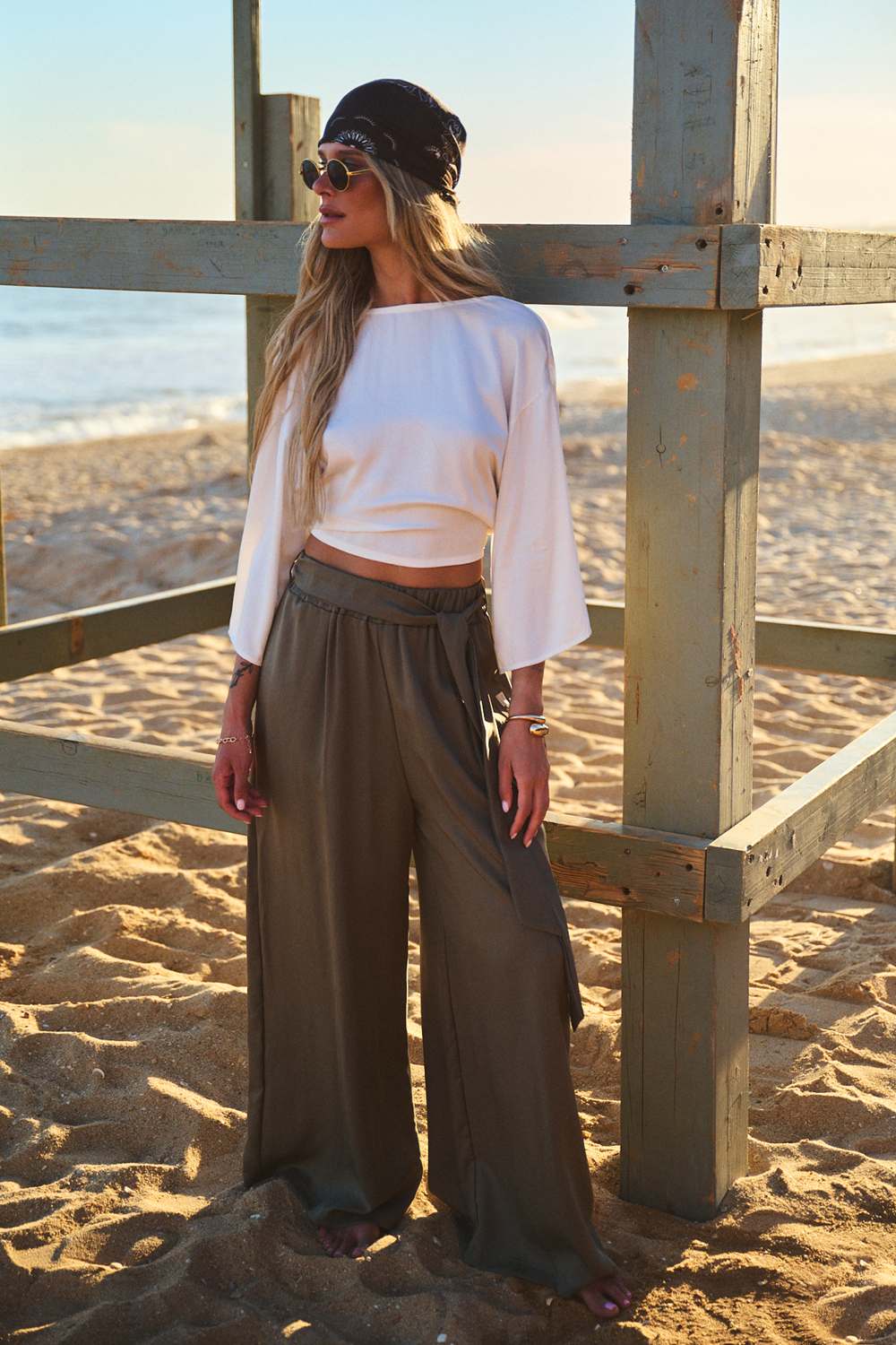 Field Notes Wide-Leg Pants