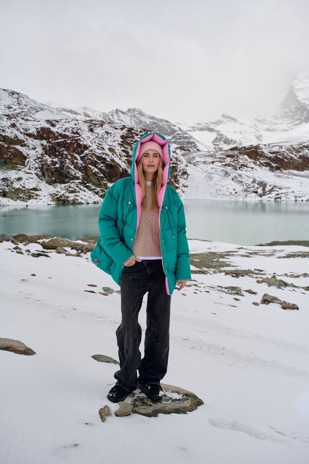 Alaska Roseleaf wendbare Winterjacke