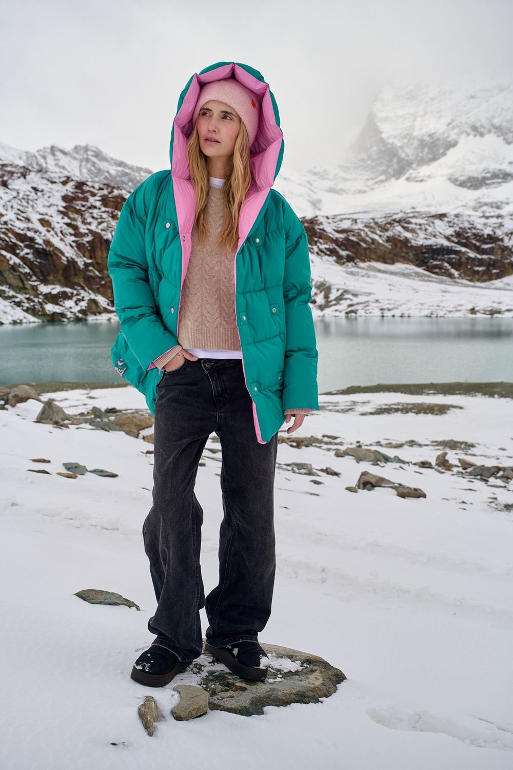 Alaska Roseleaf wendbare Winterjacke