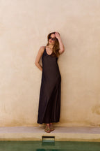Chocolate Mocha maxi dress