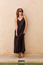 Chocolate Mocha maxi dress
