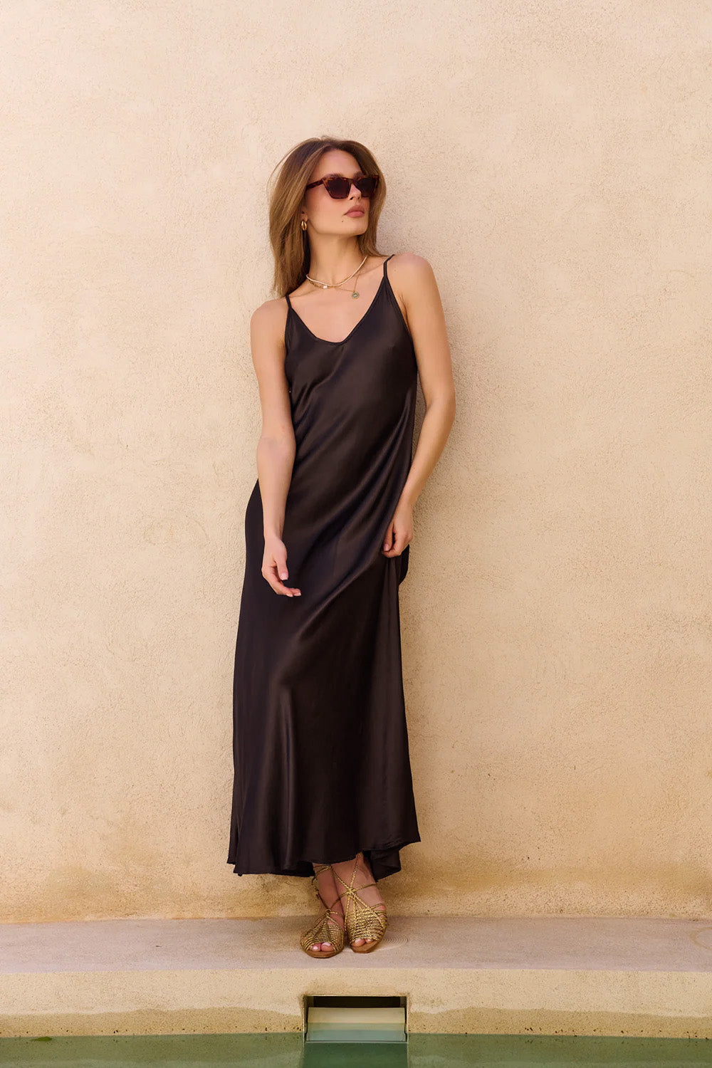 Chocolate Mocha maxi dress