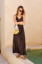 Chocolate Mocha maxi dress
