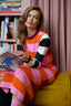 Mismatched knit dress