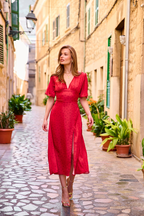 Abito midi Mulberry Charm