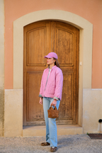 Pink Meadow wendbare Jacke