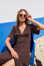 Cinnamon Chic  midi dress