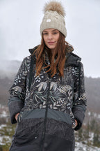 Manteau matelassé réversible Moss Garden