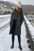 Manteau matelassé réversible Moss Garden