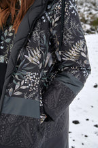 Manteau matelassé réversible Moss Garden