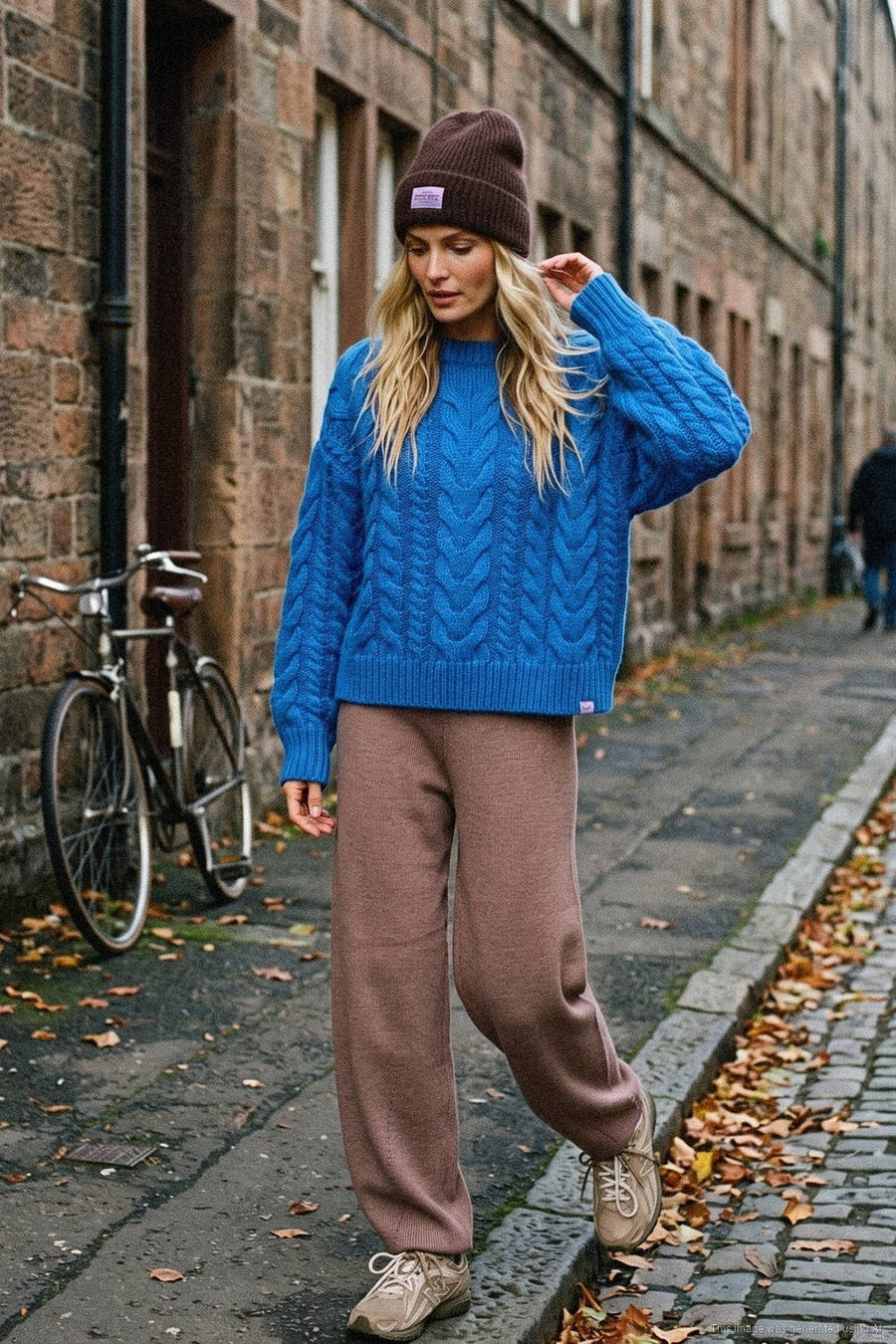 Warm Chapter Knit Trousers