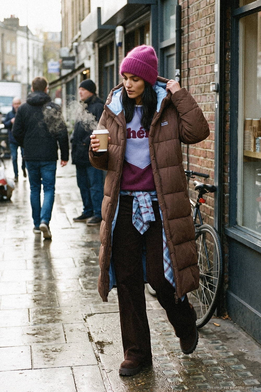 Chalet Truffle Quilted Coat