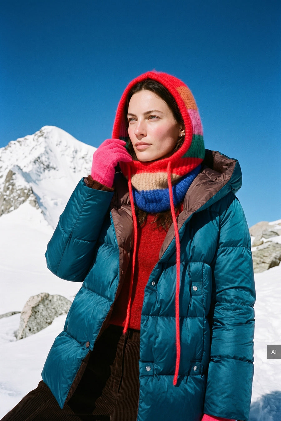 Alaska Deep Lagoon Wende-Winterjacke