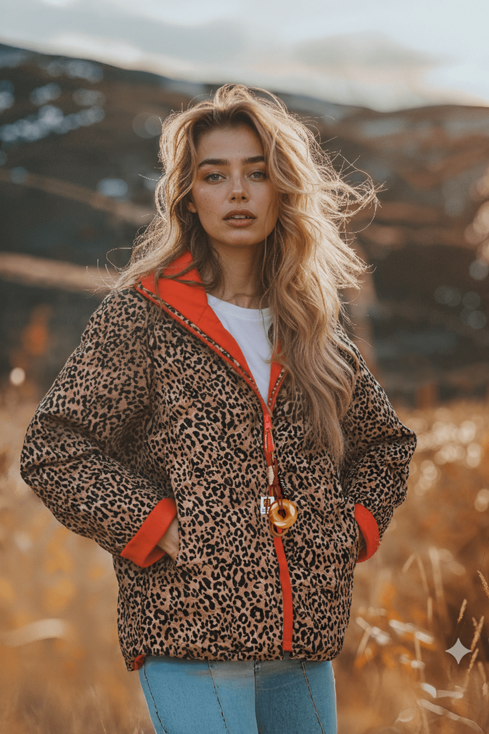 Poppy Wildheart double-sided jacket – NAOKO-STORE.com