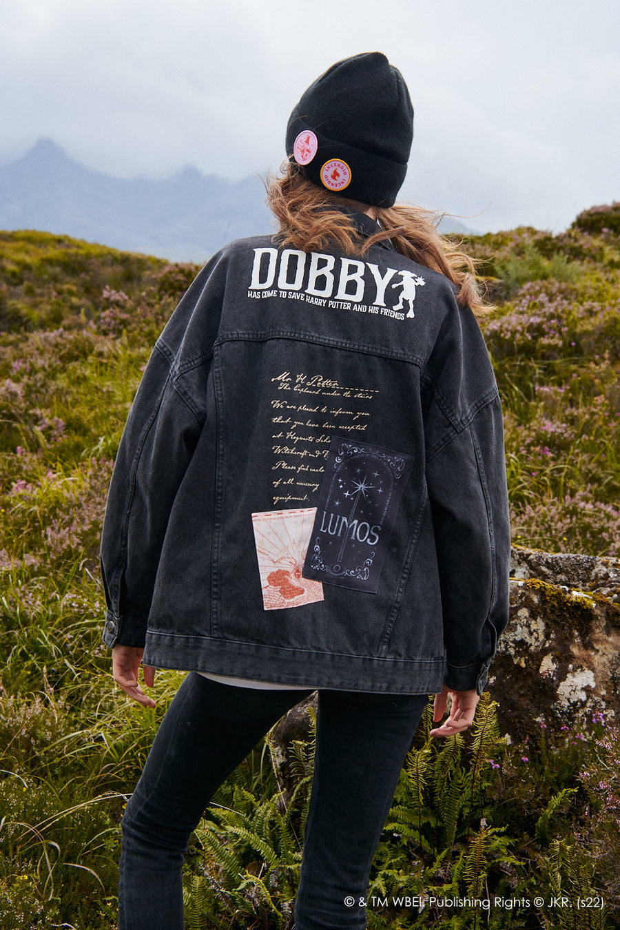 Giacca di jeans Dobby