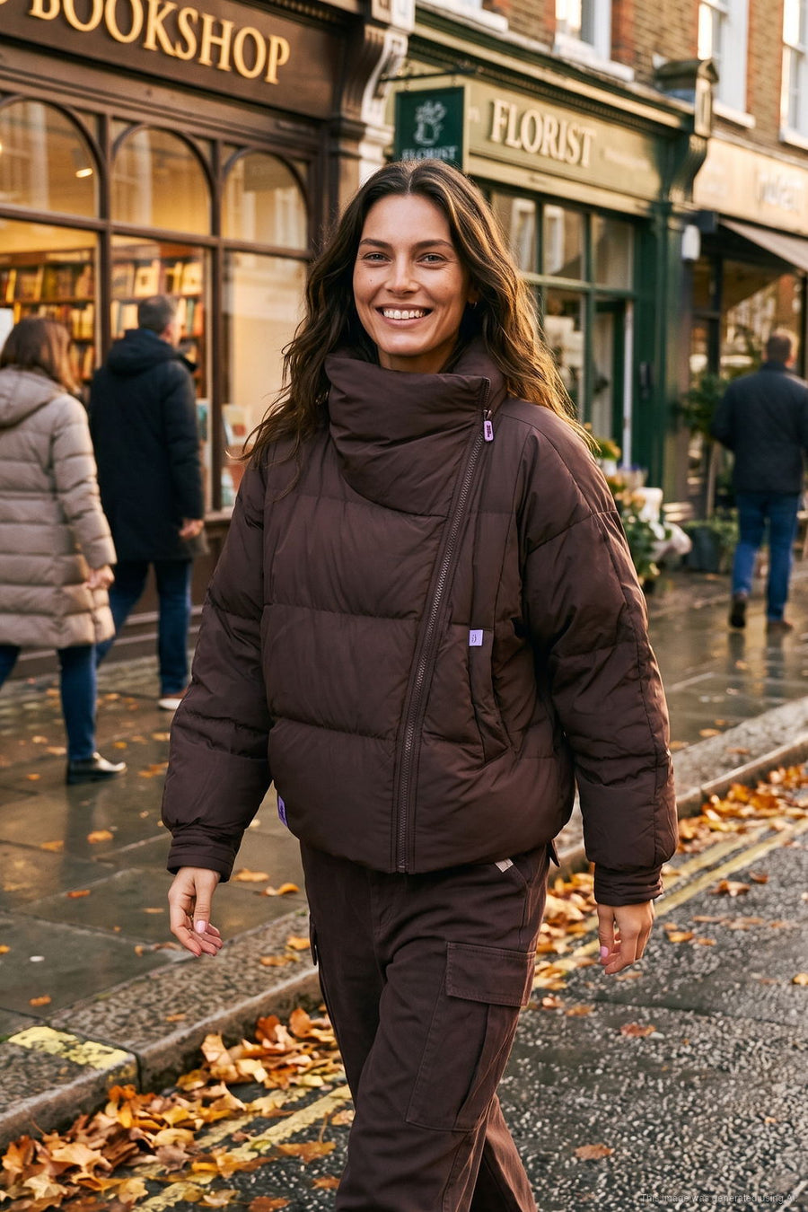 Chaqueta de plumas Cortina Umber