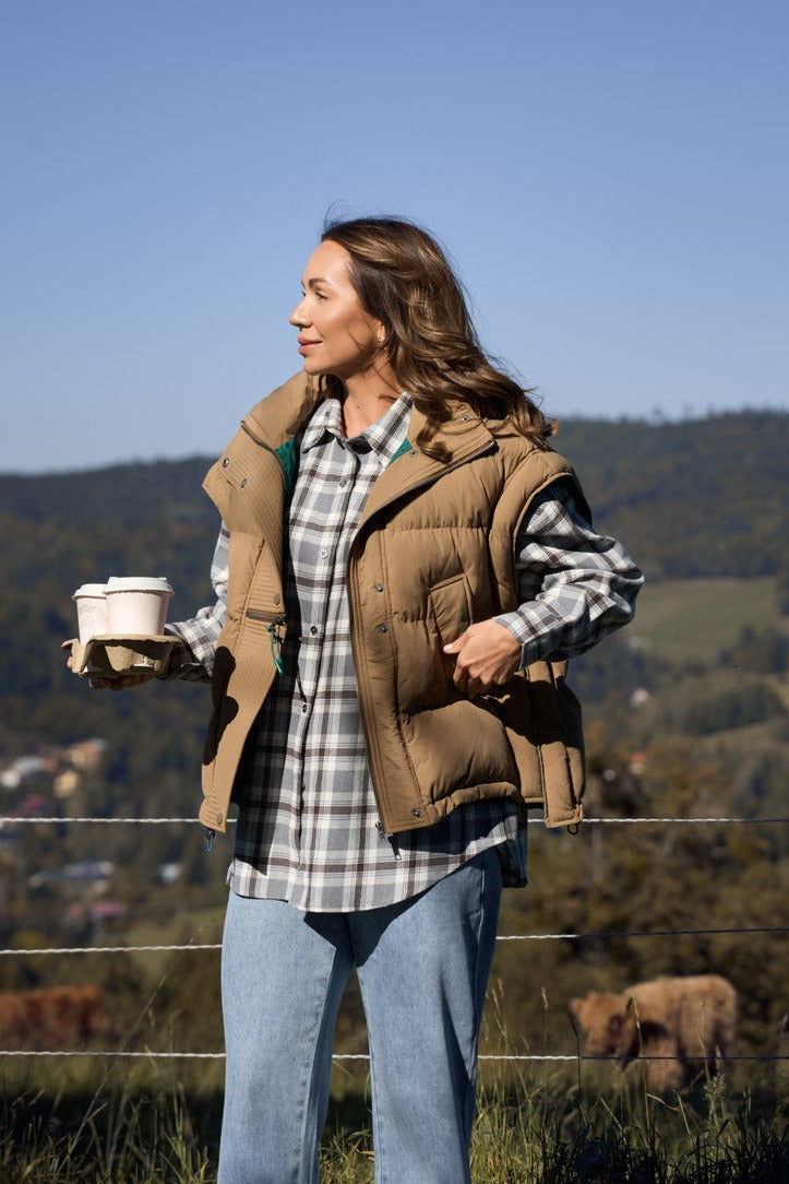 Tender Silence Flannel shirt