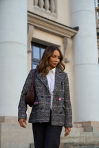 More Than Expected wollen blazer