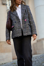 More Than Expected wollen blazer