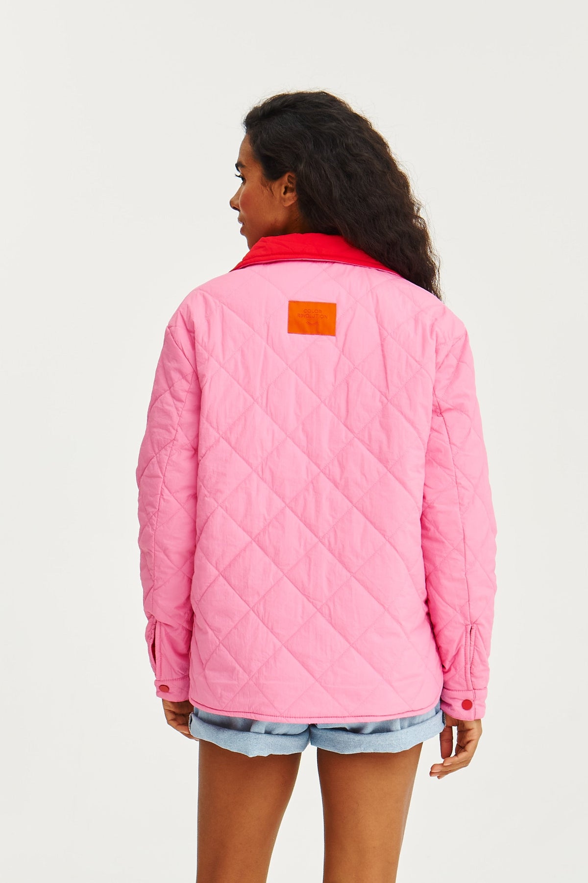 Mohn-Erdbeer-Sorbet Wendejacke