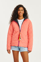 Poppy Pink Thunder double-sided jacket