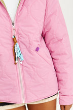 Mohn-Pistazie-Kuss Wendejacke