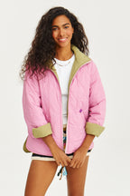 Mohn-Pistazie-Kuss Wendejacke