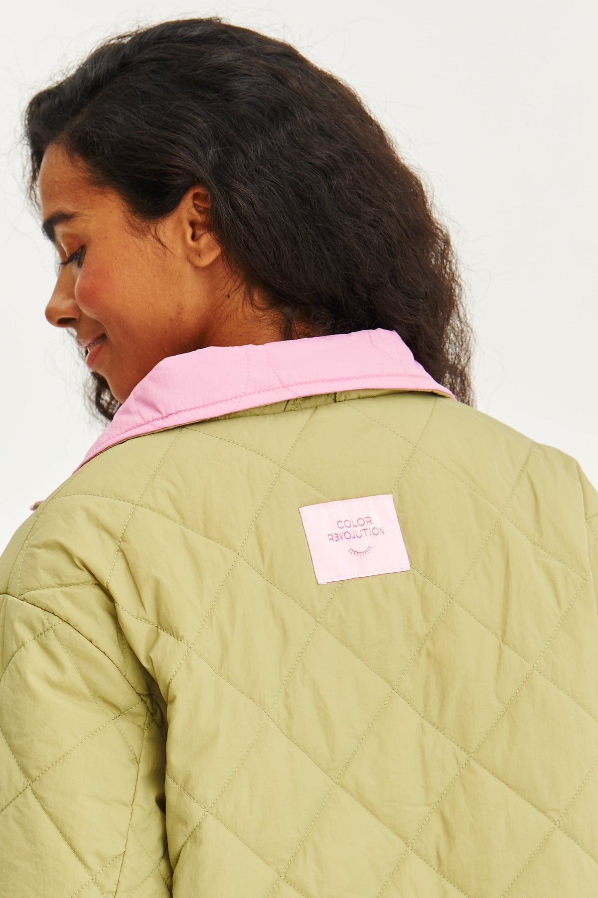 Mohn-Pistazie-Kuss Wendejacke