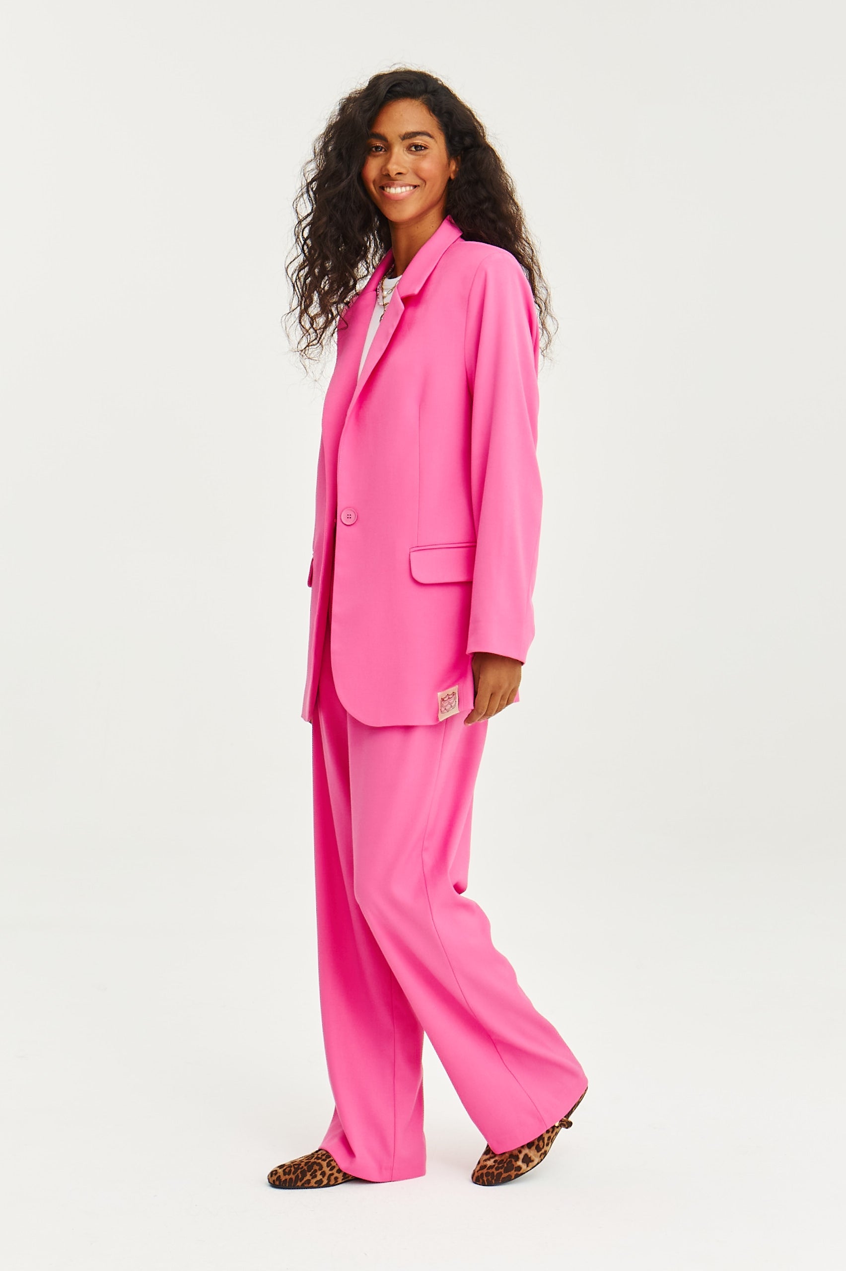 Pantaloni largi Bubblegum Attitude