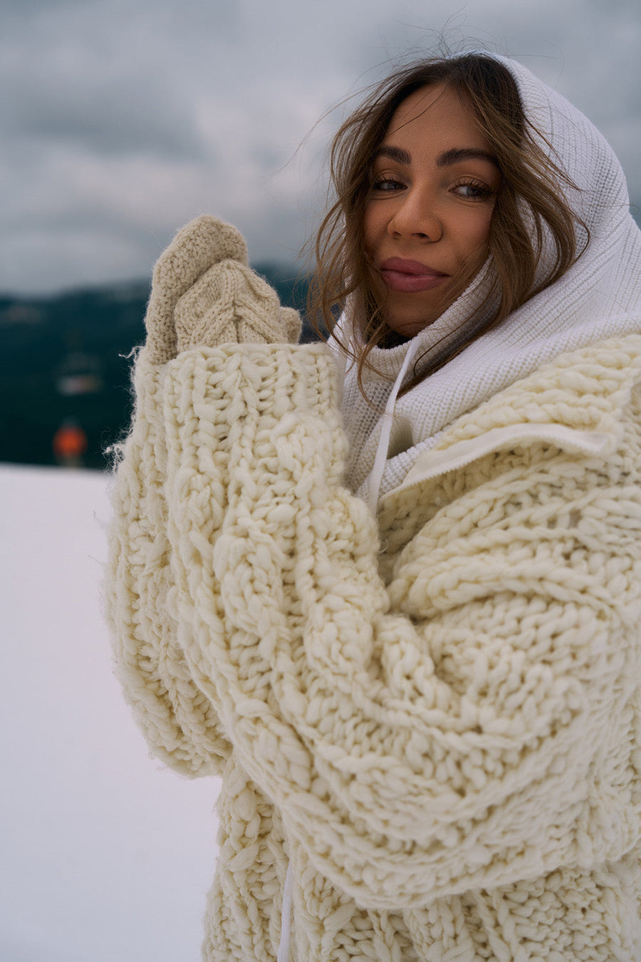 Frosted Cloud Wool Cardigan