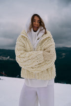 Frosted Cloud Wool Cardigan