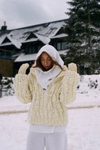 Frosted Cloud Wool Cardigan