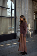 Brown Mirage mohair sweater