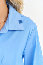 Something Blue Shirt Dress