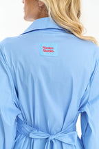 Something Blue Shirt Dress