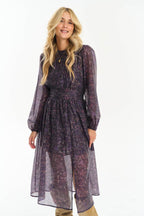 Rochie midi Plum Perfect