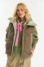 Checked Out Short Vest