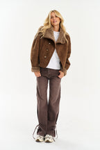 Teddy Acorn Reversible Jacket