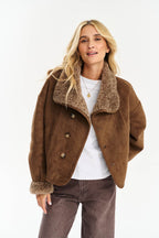 Teddy Acorn Reversible Jacket