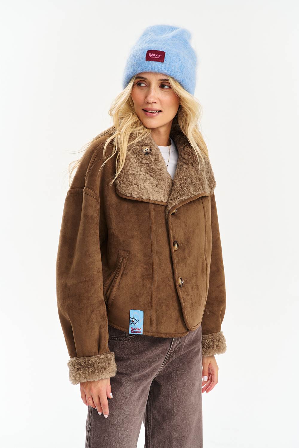 Teddy Acorn Reversible Jacket