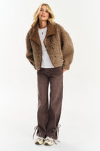 Teddy Acorn Reversible Jacket