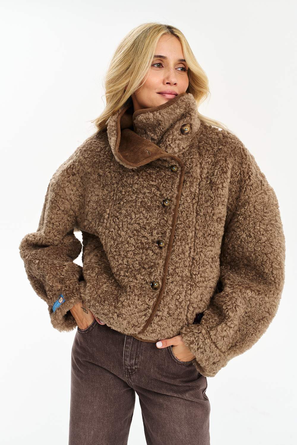 Teddy Acorn Reversible Jacket