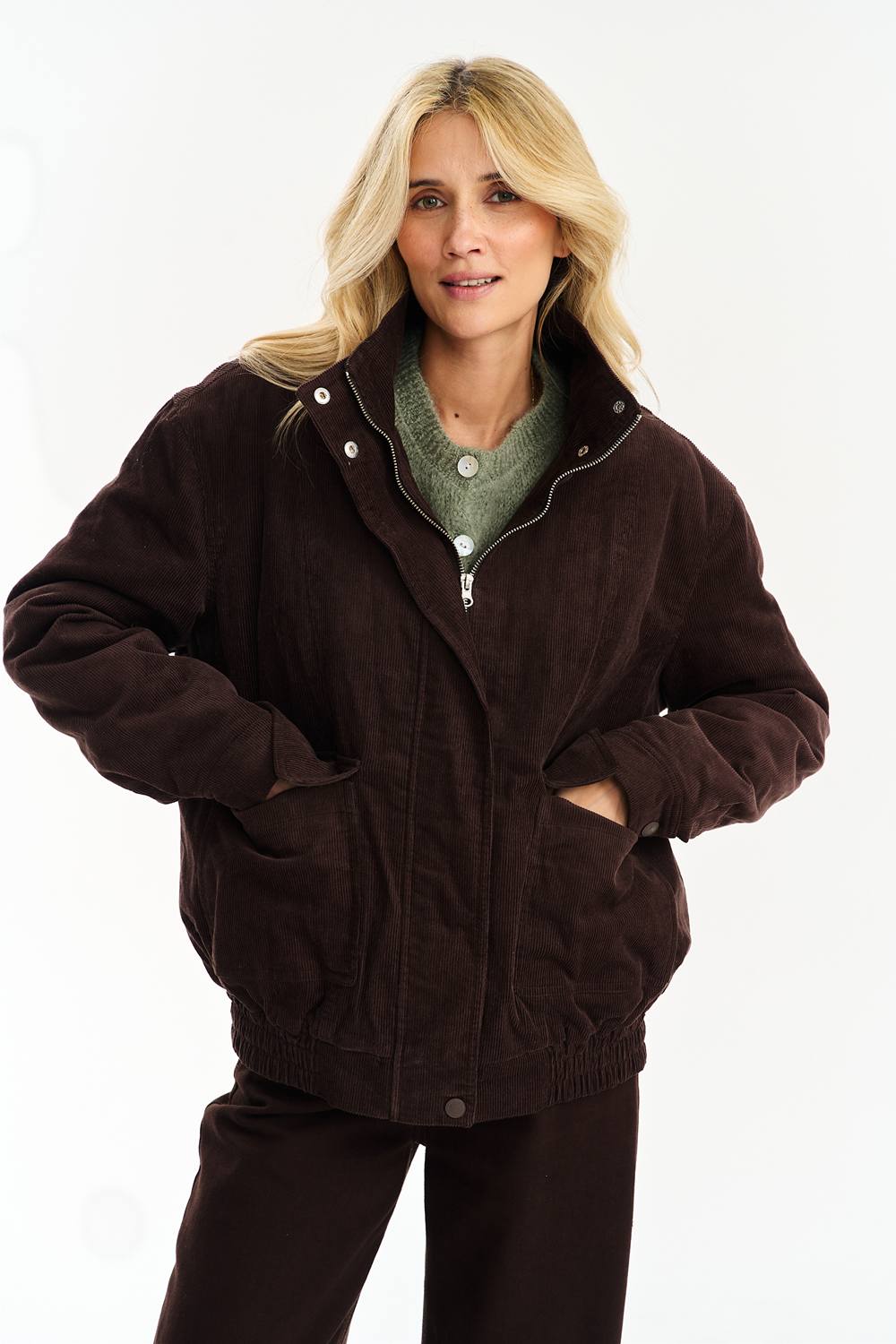 Damson Fields -corduroy-bomber-takki