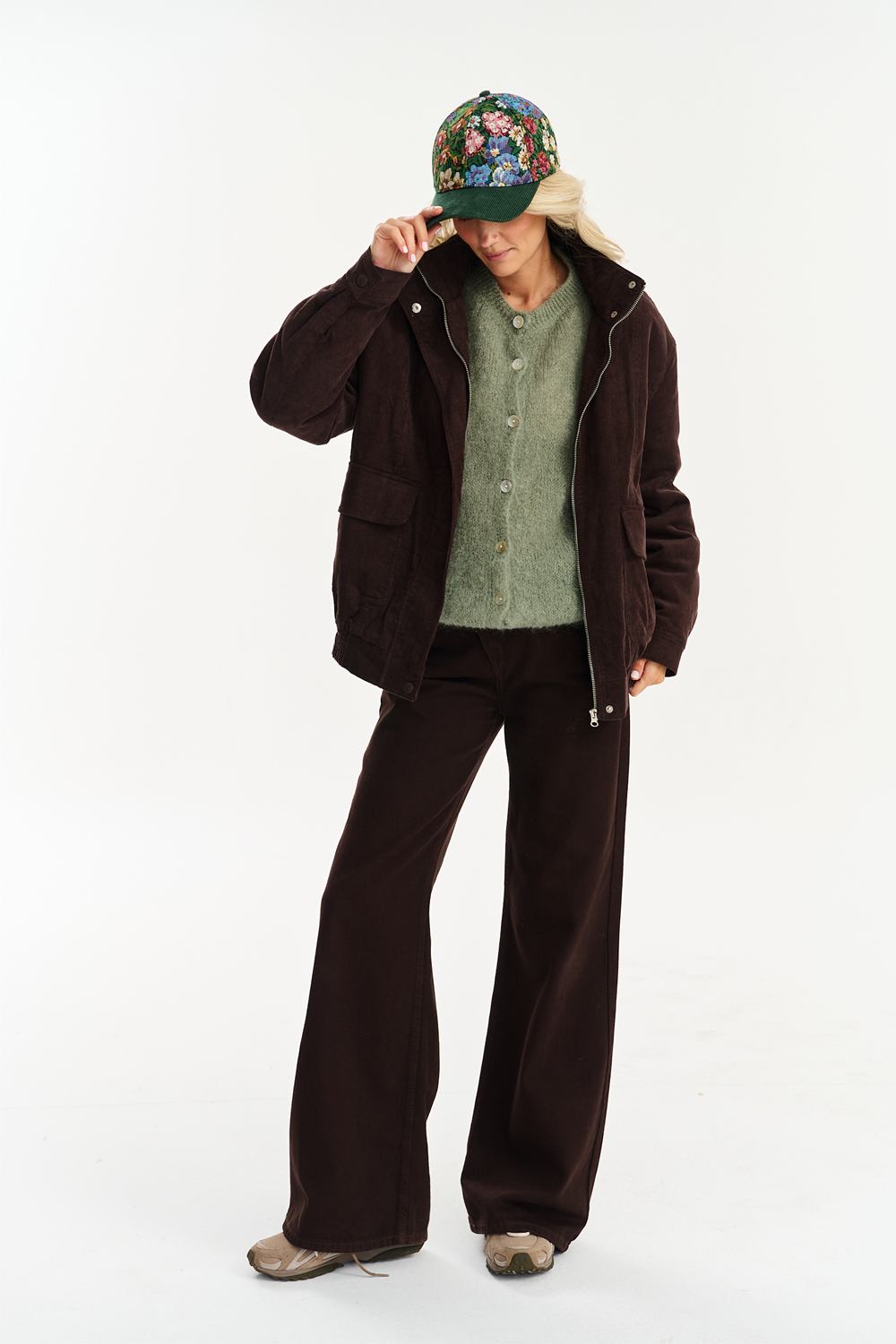 Damson Fields -corduroy-bomber-takki