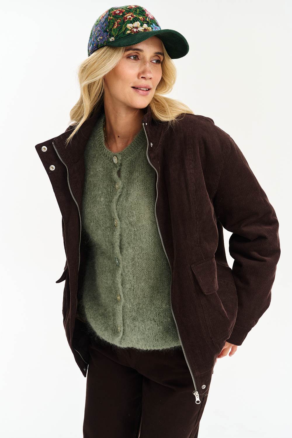 Damson Fields -corduroy-bomber-takki