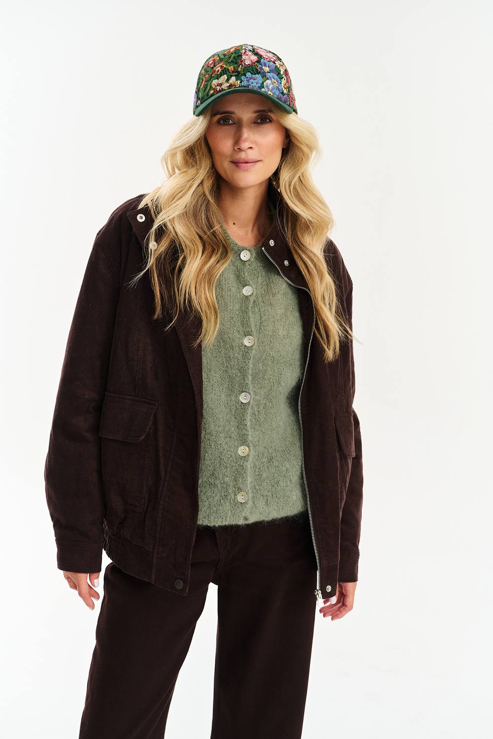 Damson Fields -corduroy-bomber-takki